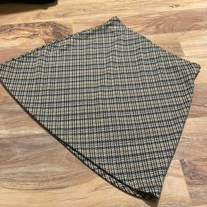 Free People Check Mini Skirt XS